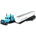 Camion RC cu telecomandă cu remorcă cisternă scară 1/32 2,4 GHz 50 cm