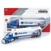 Camion transport container de Poliție 1:58 mărime