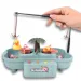 Cine este cel mai bun pescar? jucărie electrică de pescuit rotativ cu sunet în două versiuni