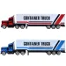Container Truck camion 20cm