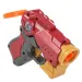 Cool Soft Bullet Gun: Pistol mic cu cartușe de culoare roșie 14cm
