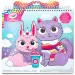 Crayola Creations: Moda animalelor set de desen cu autocolante