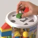 Cuburi lemn set 50 bucăţi cu cutie - Woodyland
