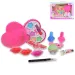 Cute Girl: Set de machiaj cu paleta de farduri, lac de unghii si luciu de buze