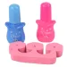 Cute Girl: Set de machiaj si manichiura cu paleta, lac de unghii si accesorii