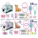 Cute Pet pisică suport pentru transport set de joacă două variante