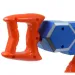 Dart Blaster: Armă manuală gloanțe de burete cu o distanță de tragere de 10 metri de 46 cm