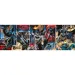 DC Comics: Batman în acțiune 1000 bucăți panoramă puzzle - Clementoni