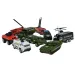 Die-Cast: Set mașină de poliție în două versiuni