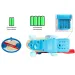 Disney Stitch placă de surf RC cu telecomandă 25cm - Jada Toys