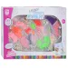 DIY Fashion Create: Set de mărgele pentru împletit părul și fabricarea de bijuterii cu 200+ mărgele