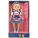 Dolls World: Păpușa Charlotte vorbitoare de limba maghiară, cu fustă de blugi