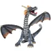 Dragon argintiu figurină - Bullyland