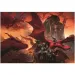 Dungeons &amp; Dragons: Dragon rosu HQC 1000 bucăți puzzle - Clementoni