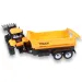 Engineering Truck: Mașină de lucru tractor excavator cu remorcă 45cm