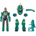 Eroii Quantum: figurina de acțiune Dinoster Oz cu armură verde 20 cm