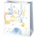 Exclusiv Baby Boy pungă cadou mare 27x33x14cm