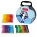 Faber Castell: Fotbal Connector set marker în cutie metal 33 bucăți