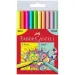 Faber-Castell: Grip neon și pastel set marker 5+5 bucăți