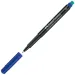 Faber-Castell: Multimark marker cu alcool 0,6 mm albastru