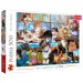 Familia de pisici 500 de bucăți puzzle - Trefl