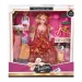 Fashion Girl: Păpușă cu copil păpușă set cu bicicletă și accesorii 28cm