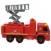 Fire Engine: Camion de pompieri demontabil cu coș de ridicare, scule si sunet 20cm