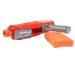 Fire Storm: Pistol electric burete cu cartușe și lumină 33cm