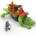 Fisher-Price: Imaginext crocodil și căpitanul Hook set de joacă - Mattel