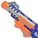 Flames Storm: Armă electric gigant cu lumină, magazie rotativă și cartușe 73cm