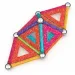 Geomag Glitter panels 35 bucăți sclipici magnet cuburi de construcție
