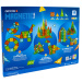 Geomag Magnetic Tiles Gems joc de construcție magnetic cu 60 de piese