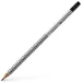 Faber-Castell: Grip creion grafit B argintiu 