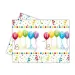 Happy Birthday față de masă din plastic 120x180 cm 
