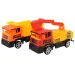 Heavy Duty: Set de jucării de construcție cu mașini și accesorii