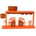 Heavy Duty: Set de jucării de construcție cu mașini și accesorii