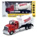 Heavy Duty Truck: Model de autobetonieră metalica cu usi care se deschid si tambur rotativ 1/36