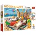Hidden Shapes: Feline vacanță 1000 bucăți puzzle - Trefl