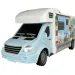 Holiday Travel autocaravană telecomandă RC cu lumină 27MHz 1/32 scară 20cm