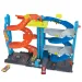 Hot Wheels City: 2 in 1 turn de curse set de joacă - Mattel