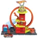 Hot Wheels City: Statie de pompieri set de joacă - Mattel