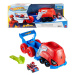 Hot Wheels: RacerVerse Set de pistă cu lansator Spider-Man - Mattel