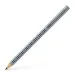 Jumbo Grip creion grafit B argintiu - Faber-Castell