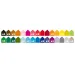 Jumbo set cretă cerată 50 bucăţi - Carioca