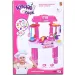 Kitchen Cook Pink bucătărie de joacă cu sunete și lumini
