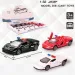 Lamborghini de poliție model auto metal mai multe variante 1/32