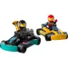 LEGO® City: Go-karturi și piloți de curse (60400)