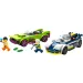 LEGO® City: Urmărire între mașina de poliție și mașina sport (60415)
