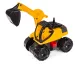 LENA: Excavator uriaş galben/negru 63cm