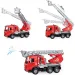 LENA: Mercedes-Bens Arocs mașină de pompieri cu scară 48cm